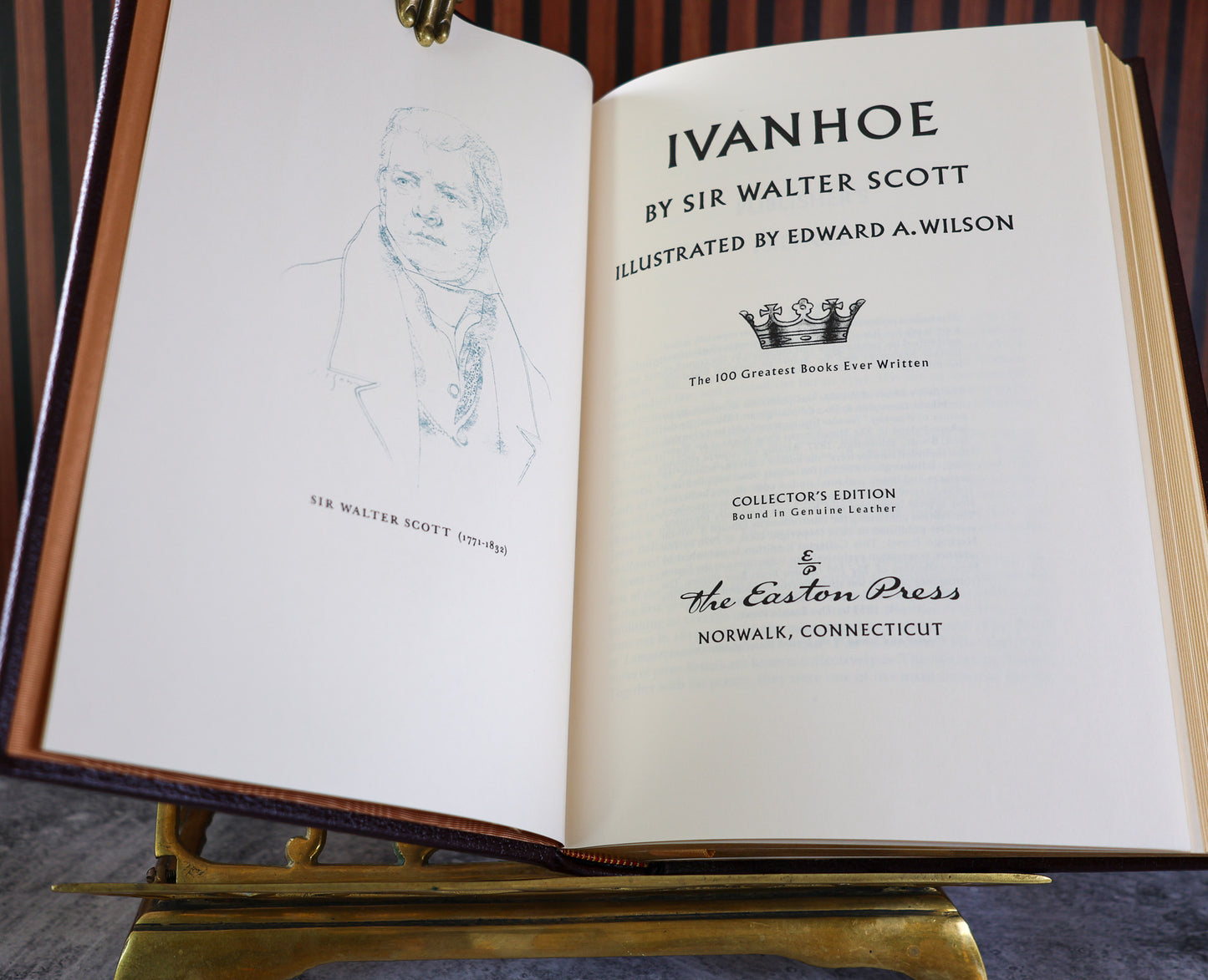 Ivanhoe
Sir Walter Scott
Collector’s Edition – The Easton Press