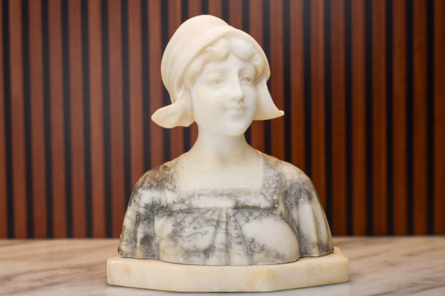 Stunning Alabaster Bust