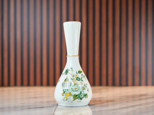 Crown Staffordshire Fine Bone China Bud Vase – Kowloon Pattern, England