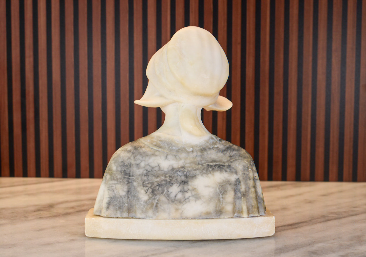Stunning Alabaster Bust