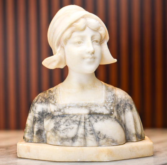 Stunning Alabaster Bust