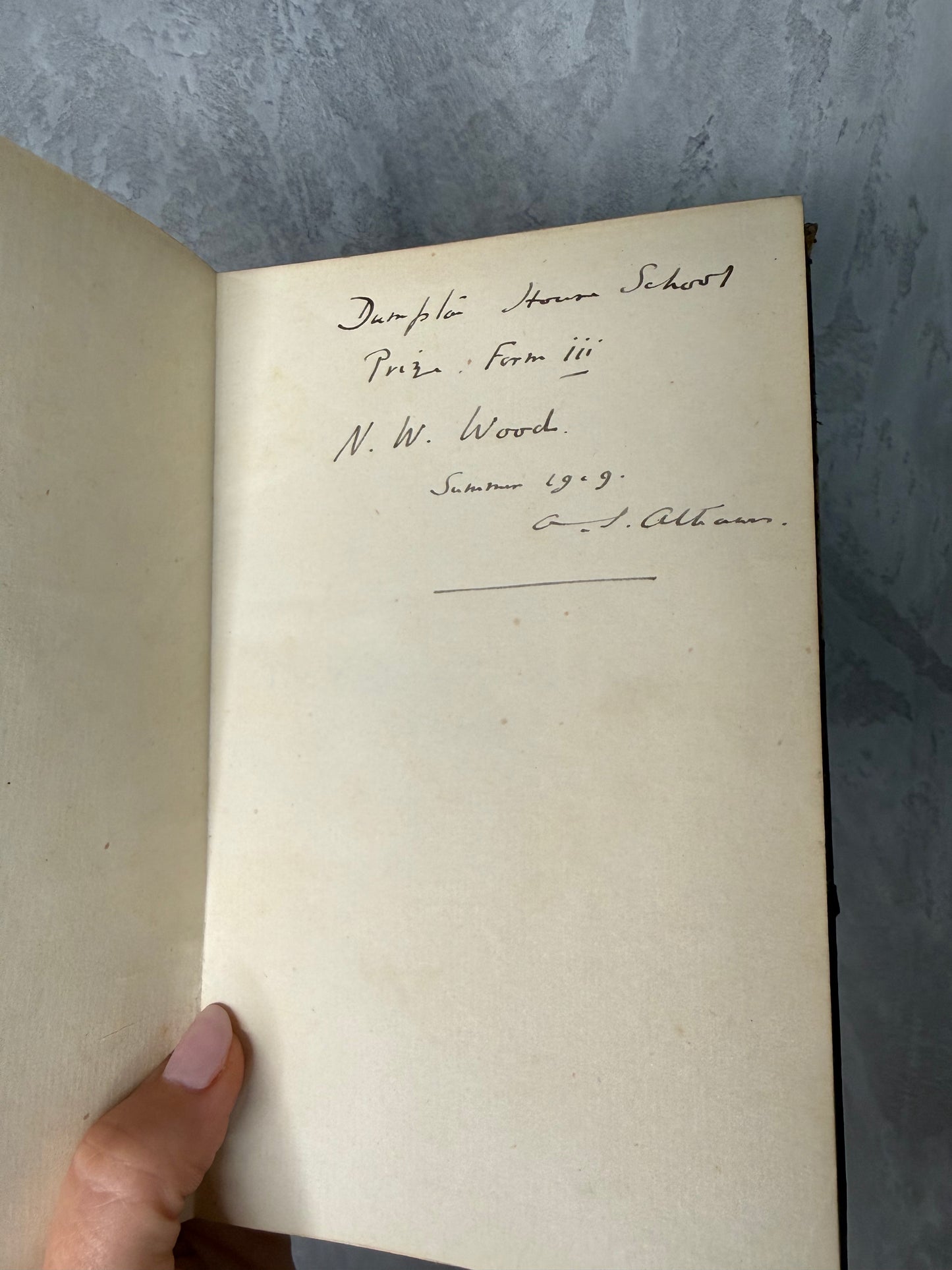 Antique “The Children of the New Forest” by Captain Marryat | Leather Bound Prize Book