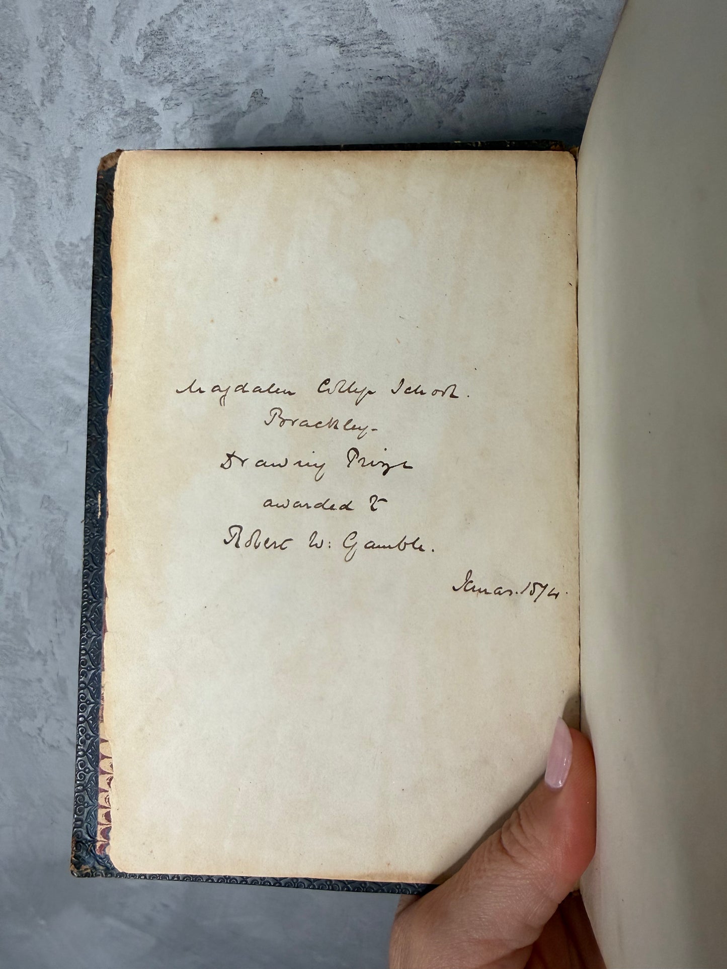 The Life of Arthur Duke of Wellington | 1871 Victorian Leather Bound Biography