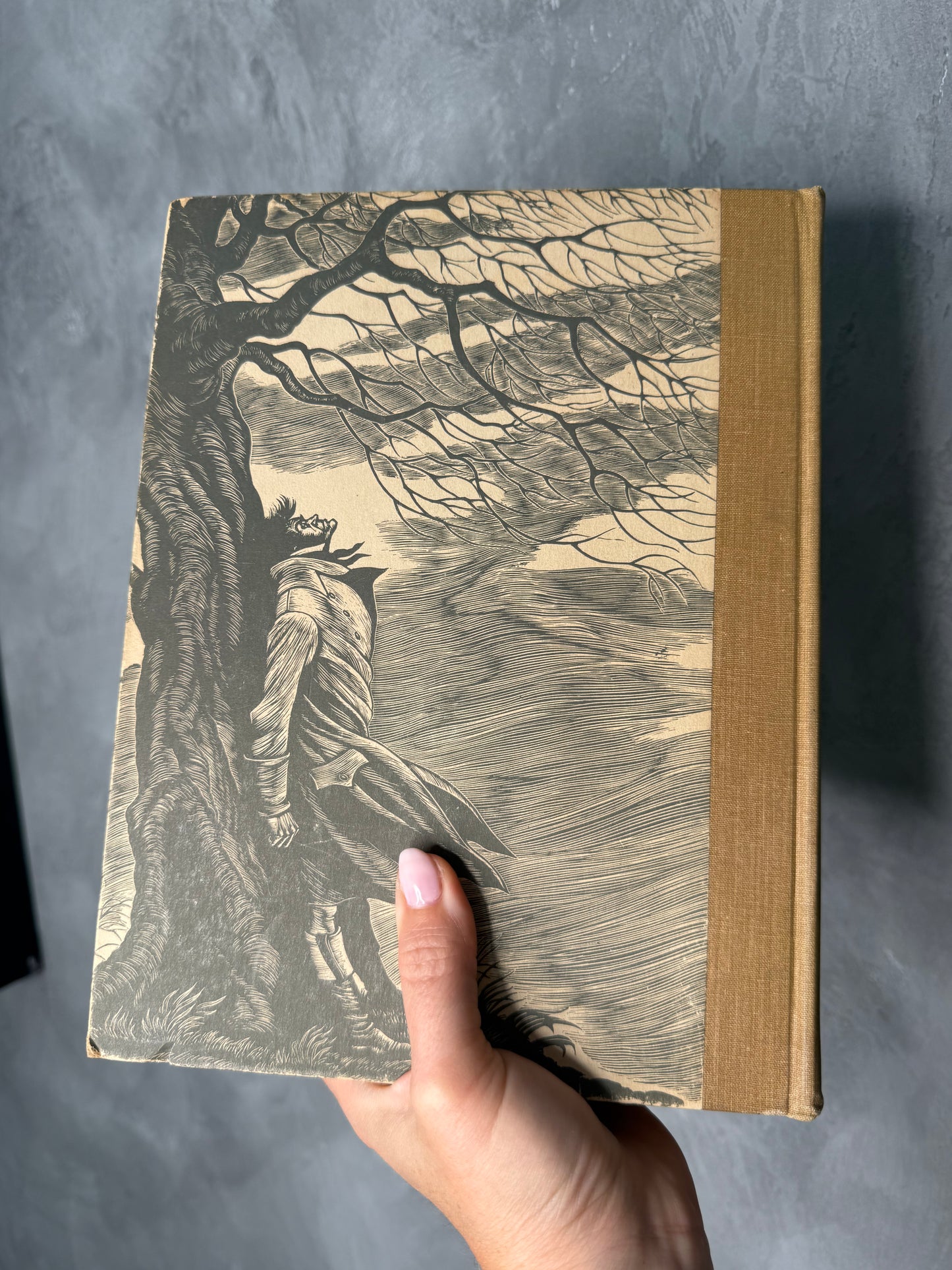 1943 Brontë Sisters Illustrated Editions | Jane Eyre & Wuthering Heights | Fritz Eichenberg Wood Engravings | Matching Set