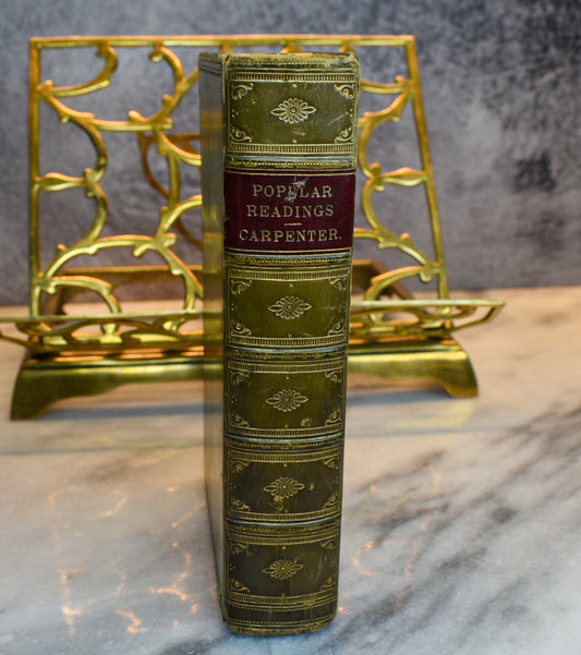 🤺 Popular Readings in Prose and Verse – 1867 Victorian Prize Binding from Glasgow’s Fencing & Gymnastics Class 📖